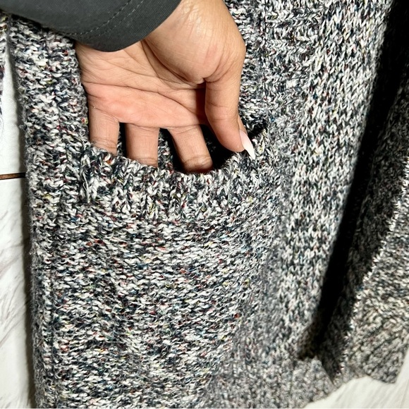 Hollister Chunky Knit Crochet Open Cardigan SZ XS - Picture 3 of 4